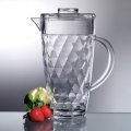 Acrylic Diamond-Cut 70 Oz. Pitcher w/Lid